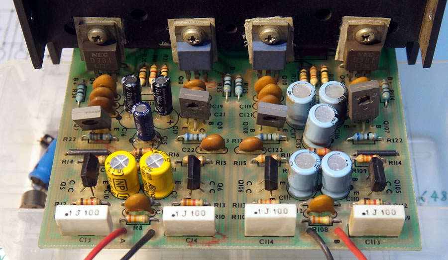 SAE 3100 VOLTAGE AMPLIFIER SECTION