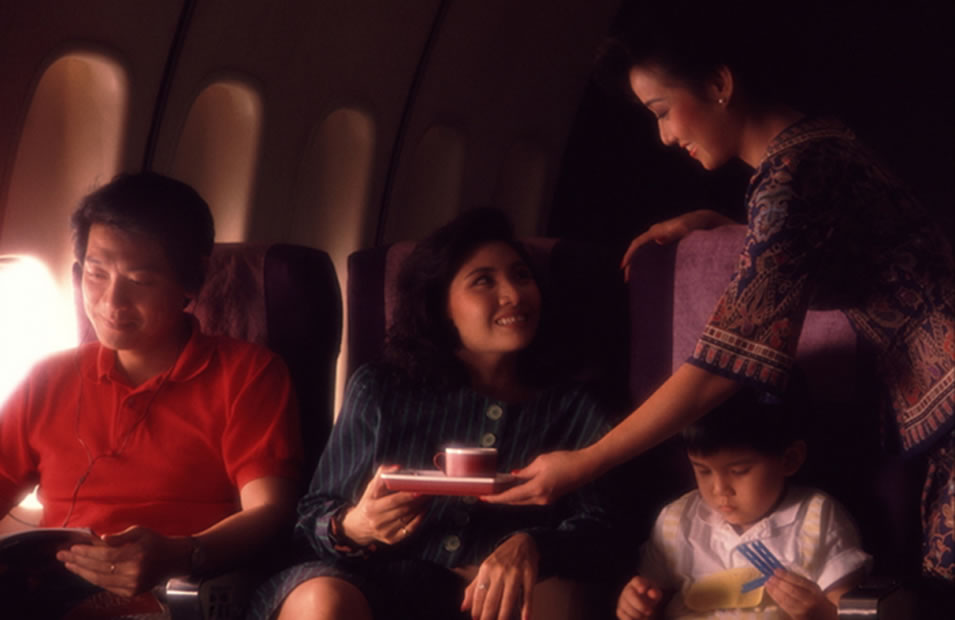 Singapore Airline in-flight service